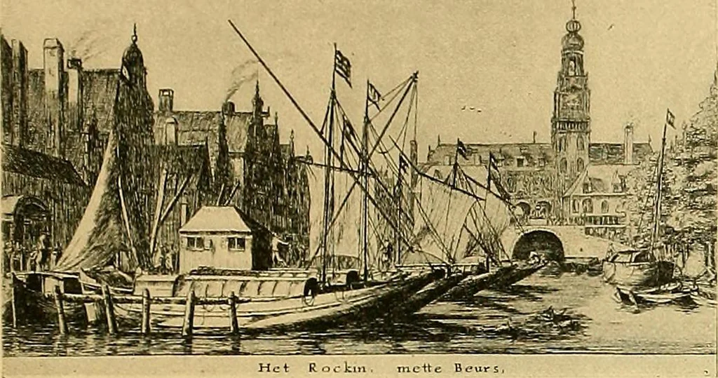 An illustration from Shipbuilding from its beginnings, 1913, leaf 126
