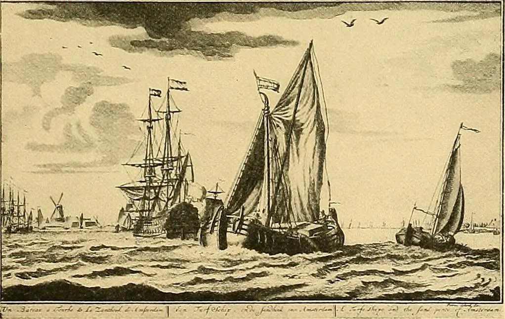An illustration from Shipbuilding from its beginnings, 1913, leaf 128