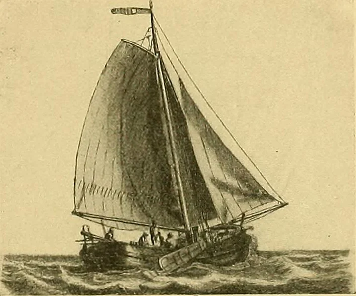 An illustration from Shipbuilding from its beginnings, 1913, leaf 132