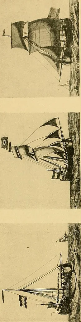 An illustration from Shipbuilding from its beginnings, 1913, leaf 136