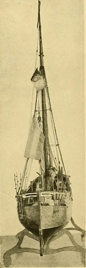 An illustration from Shipbuilding from its beginnings, 1913, leaf 138