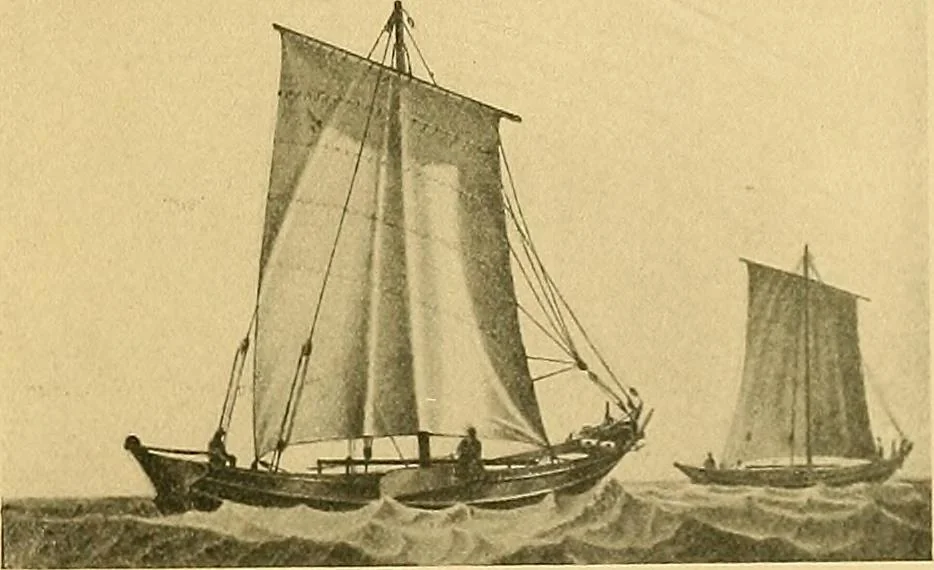 An illustration from Shipbuilding from its beginnings, 1913, leaf 142