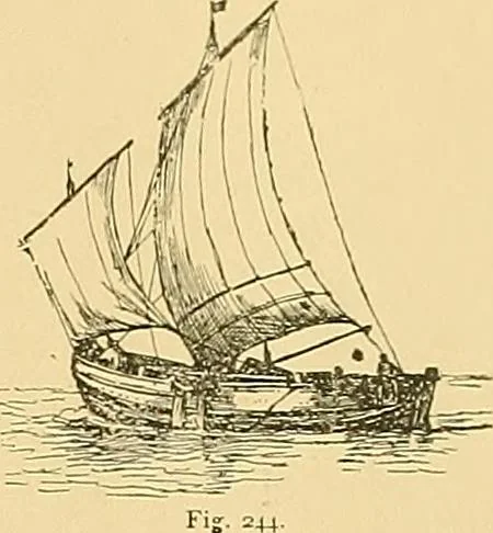 An illustration from Shipbuilding from its beginnings, 1913, leaf 144