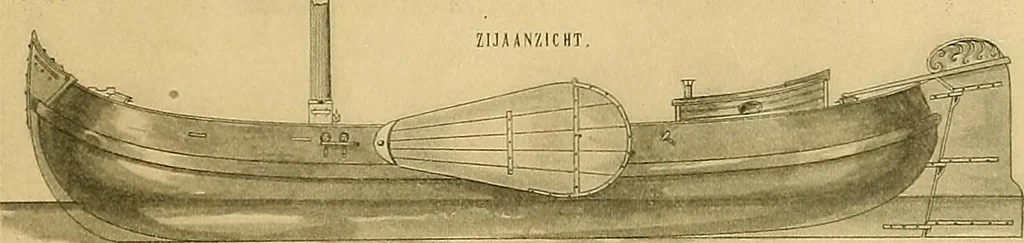 An illustration from Shipbuilding from its beginnings, 1913, leaf 144