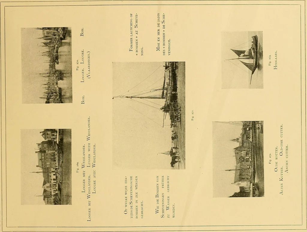 An illustration from Shipbuilding from its beginnings, 1913, leaf 156