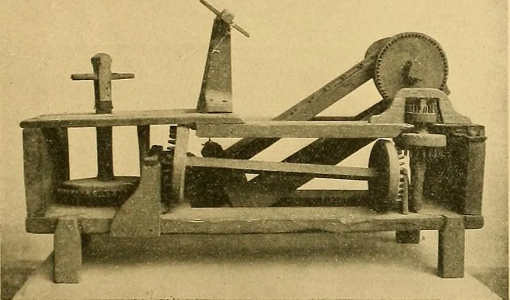 An illustration from Shipbuilding from its beginnings, 1913, leaf 158