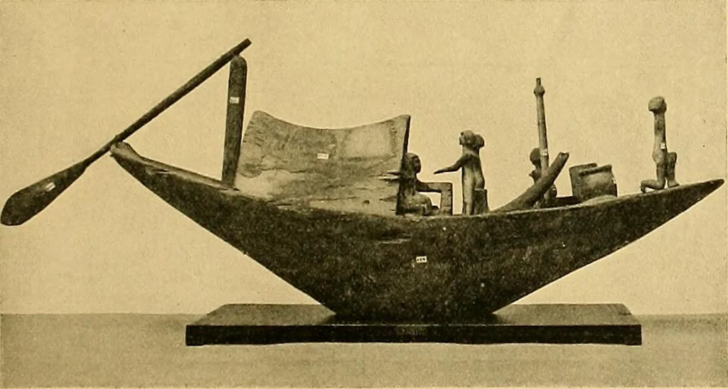 An illustration from Shipbuilding from its beginnings, 1913, leaf 20