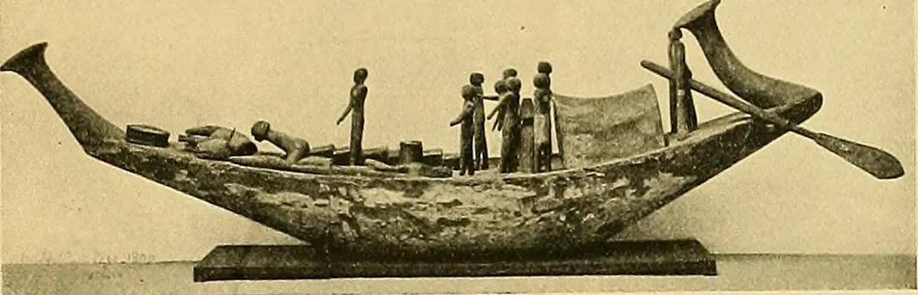 An illustration from Shipbuilding from its beginnings, 1913, leaf 24