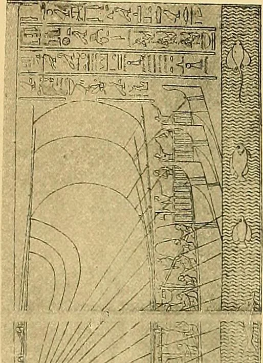 An illustration from Shipbuilding from its beginnings, 1913, leaf 26