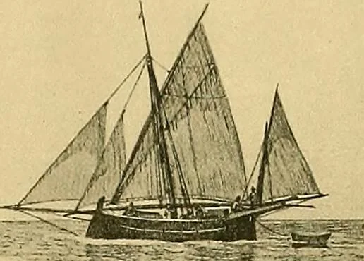 An illustration from Shipbuilding from its beginnings, 1913, leaf 42