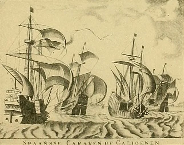 An illustration from Shipbuilding from its beginnings, 1913, leaf 44