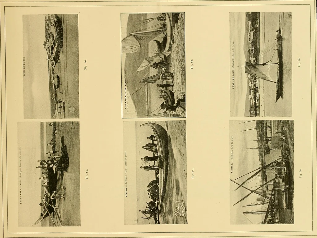 An illustration from Shipbuilding from its beginnings, 1913, leaf 46