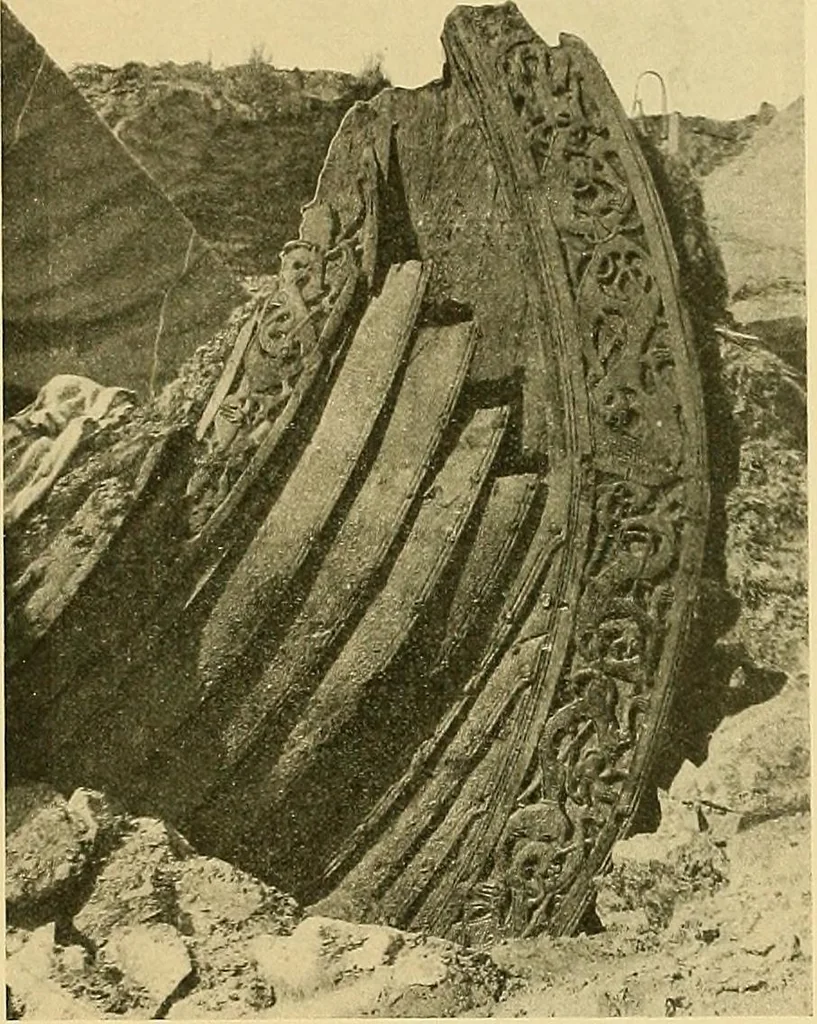 An illustration from Shipbuilding from its beginnings, 1913, leaf 50