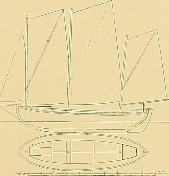 An illustration from Shipbuilding from its beginnings, 1913, leaf 54