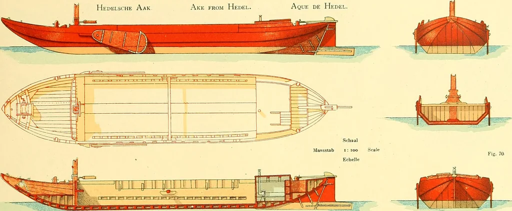 An illustration from Shipbuilding from its beginnings, 1913, leaf 108