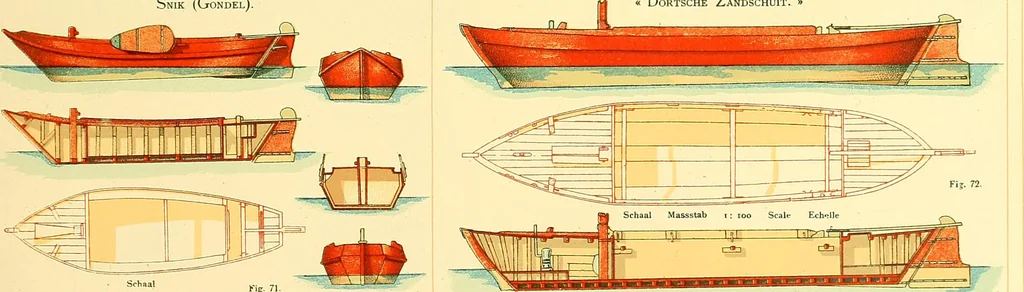 An illustration from Shipbuilding from its beginnings, 1913, leaf 108