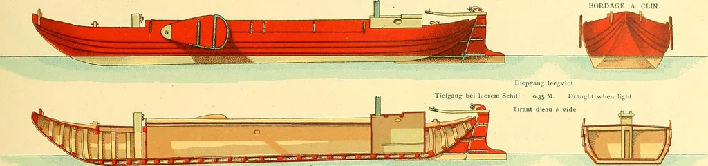 An illustration from Shipbuilding from its beginnings, 1913, leaf 144