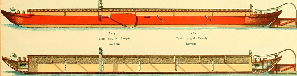An illustration from Shipbuilding from its beginnings, 1913, leaf 154