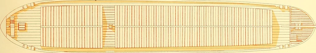 An illustration from Shipbuilding from its beginnings, 1913, leaf 158