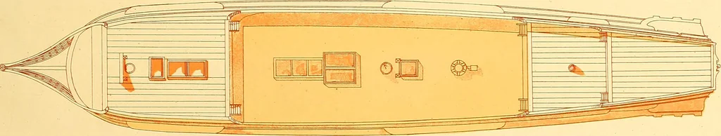 An illustration from Shipbuilding from its beginnings, 1913, leaf 16