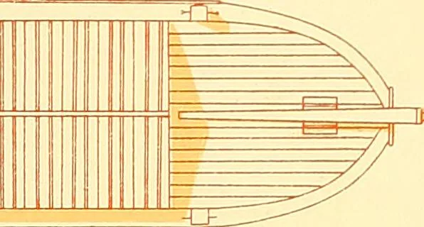 An illustration from Shipbuilding from its beginnings, 1913, leaf 160