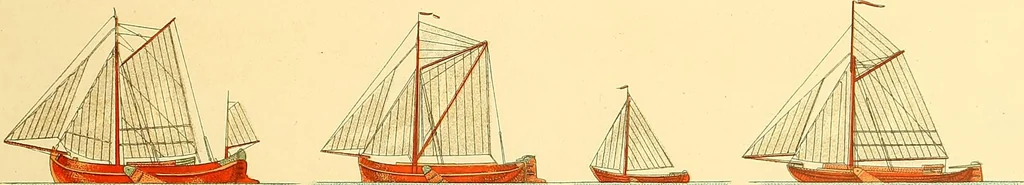 An illustration from Shipbuilding from its beginnings, 1913, leaf 210