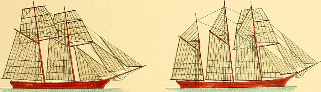 An illustration from Shipbuilding from its beginnings, 1913, leaf 212