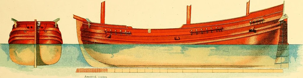 An illustration from Shipbuilding from its beginnings, 1913, leaf 34