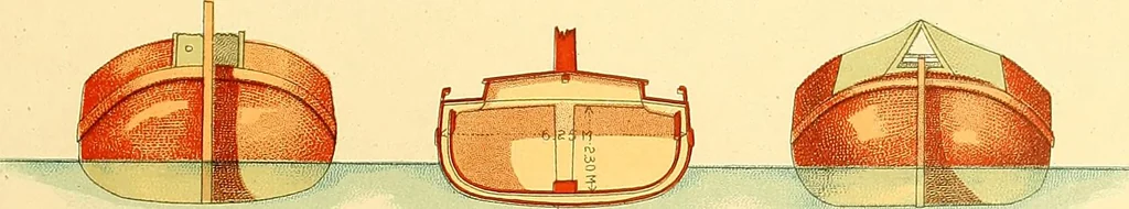 An illustration from Shipbuilding from its beginnings, 1913, leaf 50