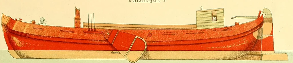 An illustration from Shipbuilding from its beginnings, 1913, leaf 52