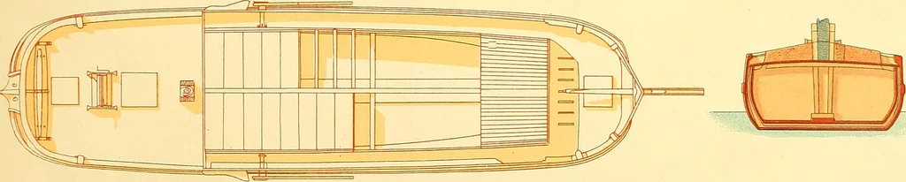 An illustration from Shipbuilding from its beginnings, 1913, leaf 52