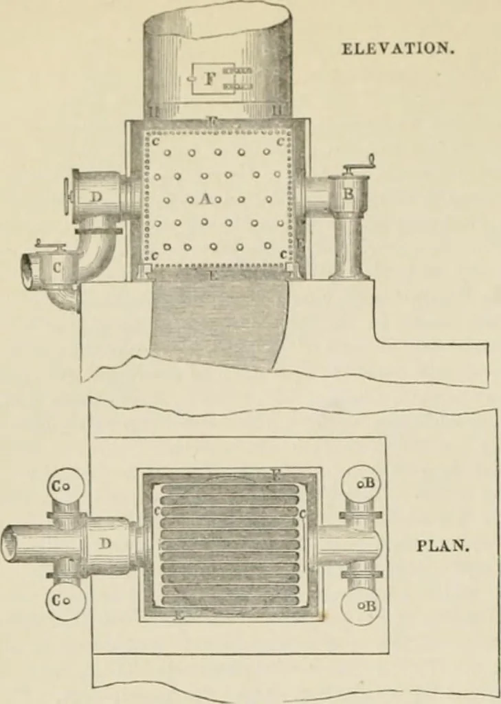 An illustration from Ship-building in iron and wood, 1863, leaf 145
