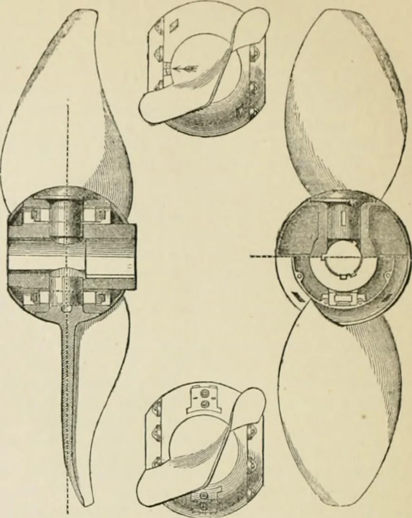 An illustration from Ship-building in iron and wood, 1863, leaf 153