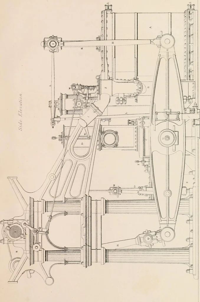 An illustration from Ship-building in iron and wood, 1863, leaf 216