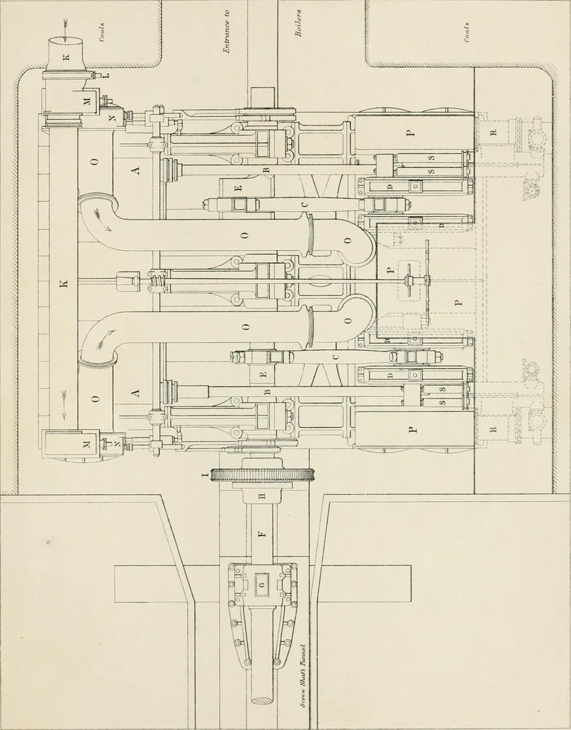An illustration from Ship-building in iron and wood, 1863, leaf 218