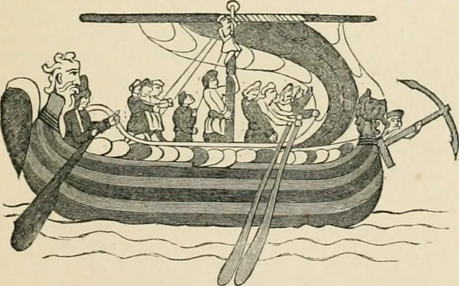 An illustration from Ship-building in iron and wood, 1863, leaf 22
