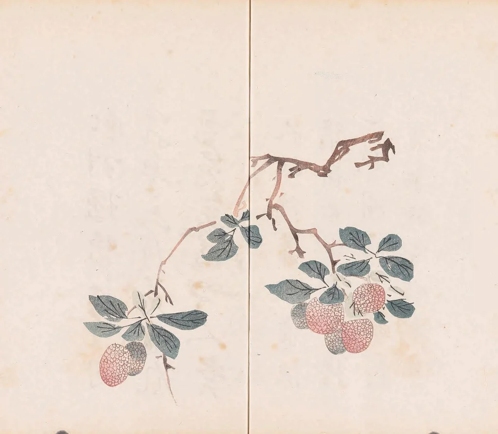 An illustration from Shi zhu zhai shu hua pu, 1879, leaf 36