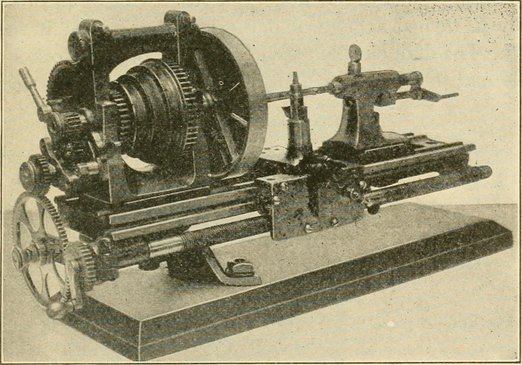 An illustration from Shop practice for home mechanics, use of tools, shop processes, construction of small machines. Contains a chapter also on theoretical mechanics and on miscellaneous information relative to shop work, 1920, leaf 154