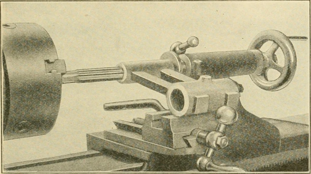 An illustration from Shop practice for home mechanics, use of tools, shop processes, construction of small machines. Contains a chapter also on theoretical mechanics and on miscellaneous information relative to shop work, 1920, leaf 280