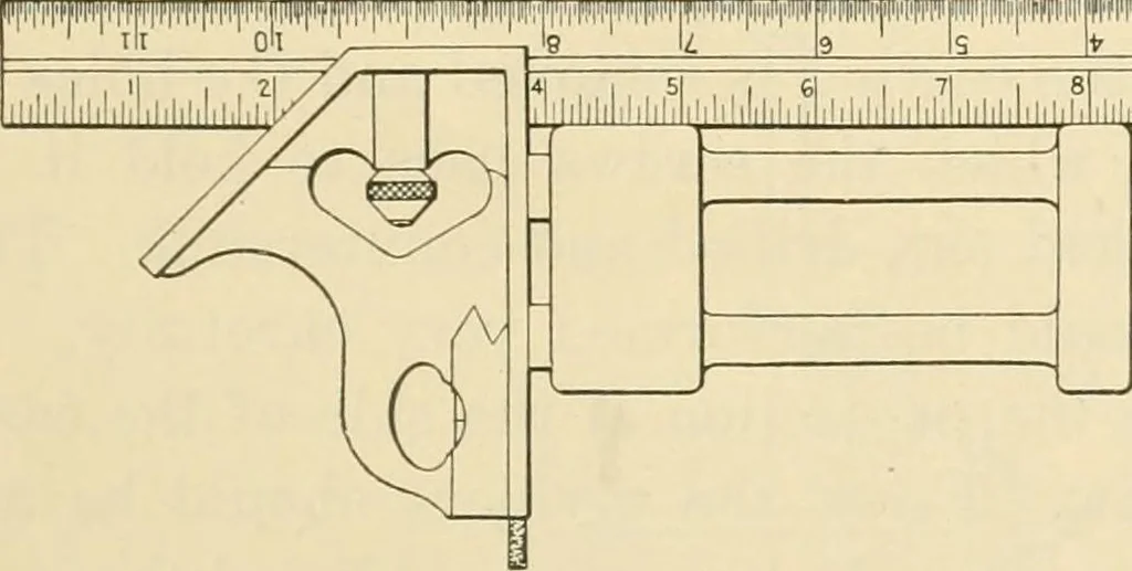 An illustration from Shop practice for home mechanics, use of tools, shop processes, construction of small machines. Contains a chapter also on theoretical mechanics and on miscellaneous information relative to shop work, 1920, leaf 282