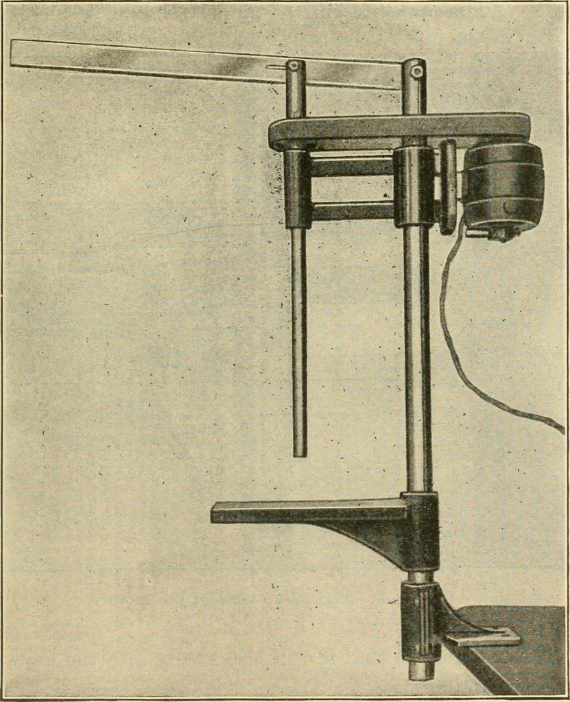 An illustration from Shop practice for home mechanics, use of tools, shop processes, construction of small machines. Contains a chapter also on theoretical mechanics and on miscellaneous information relative to shop work, 1920, leaf 292