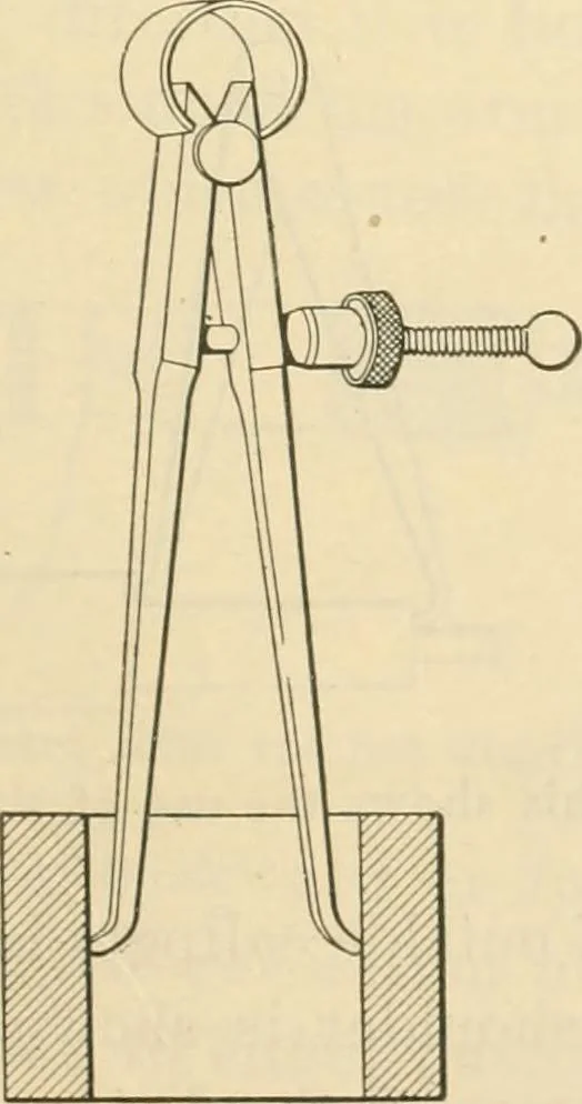 An illustration from Shop practice for home mechanics, use of tools, shop processes, construction of small machines. Contains a chapter also on theoretical mechanics and on miscellaneous information relative to shop work, 1920, leaf 92