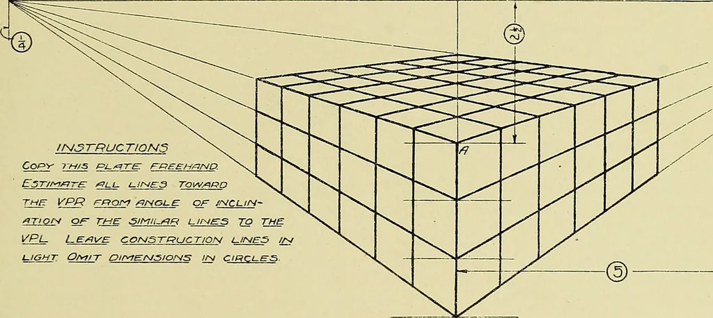 An illustration from Shop sketching, a course of problems for mechanical drawing students, 1919, leaf 22