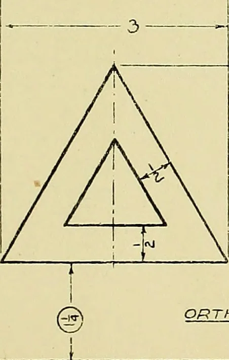 An illustration from Shop sketching, a course of problems for mechanical drawing students, 1919, leaf 26
