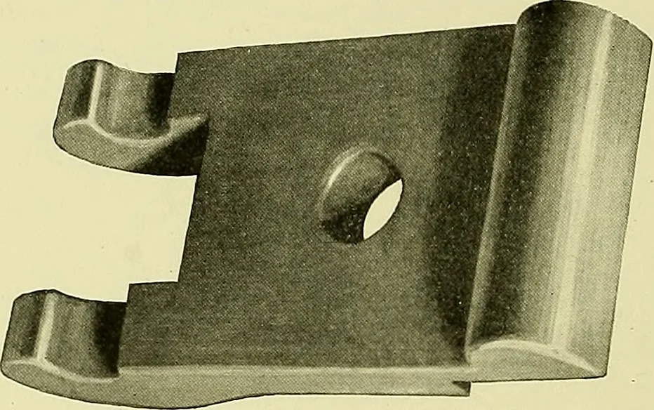 An illustration from Shop sketching, a course of problems for mechanical drawing students, 1919, leaf 45
