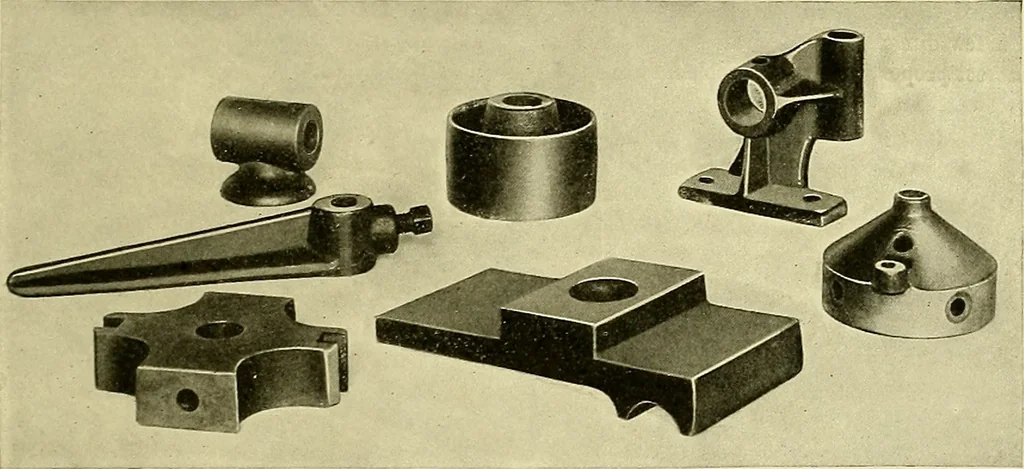 An illustration from Shop sketching, a course of problems for mechanical drawing students, 1919, leaf 50