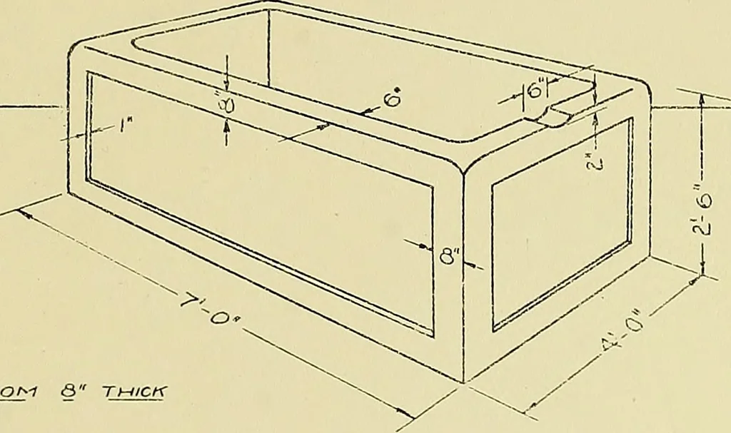 An illustration from Shop sketching, a course of problems for mechanical drawing students, 1919, leaf 80