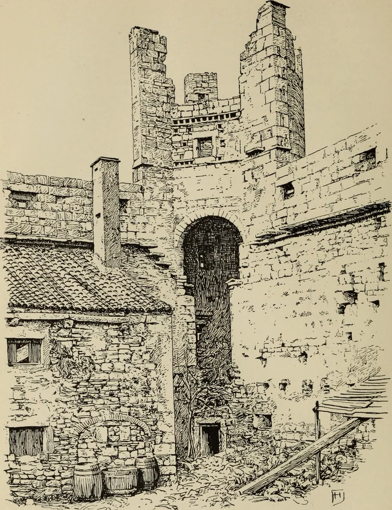 An illustration from The shores of the Adriatic, the Austrian side : the Küstenlande, Istria, and Dalmatia, 1908, leaf 199