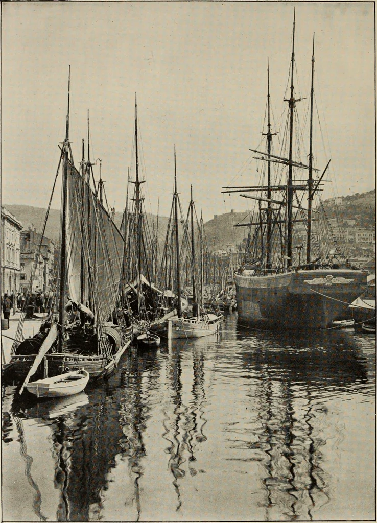 An illustration from The shores of the Adriatic, the Austrian side : the Küstenlande, Istria, and Dalmatia, 1908, leaf 231