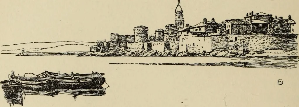 An illustration from The shores of the Adriatic, the Austrian side : the Küstenlande, Istria, and Dalmatia, 1908, leaf 243